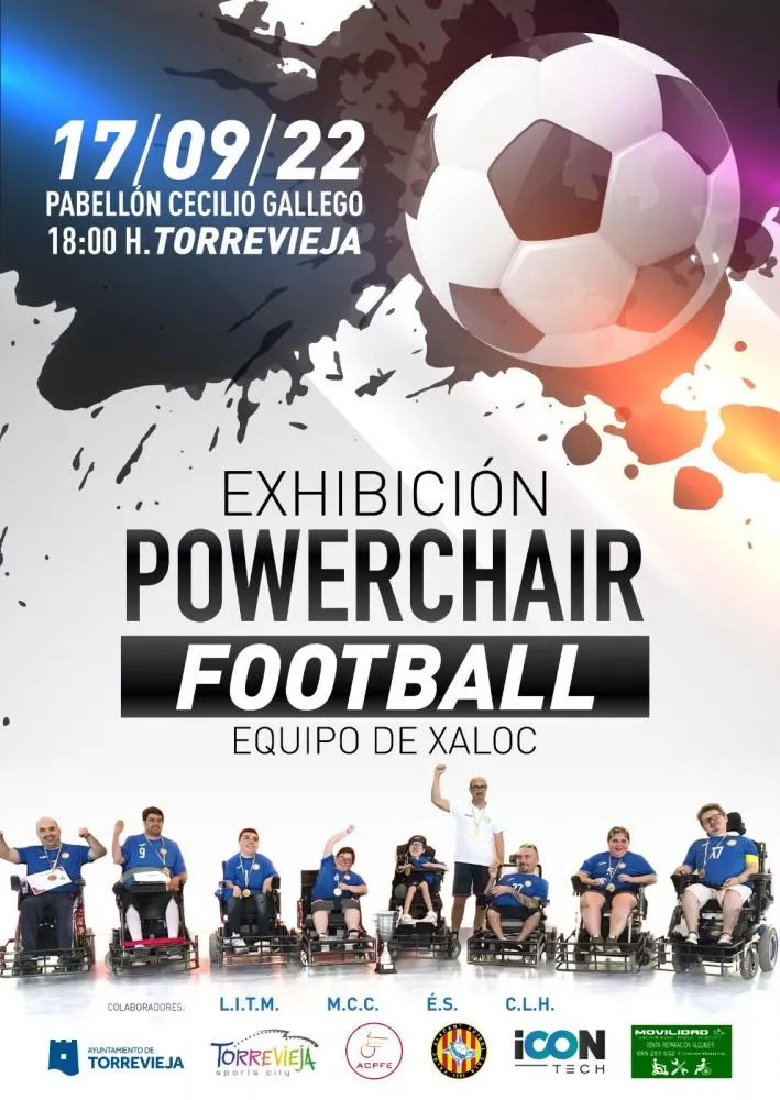 Exhibición Powerchair Football