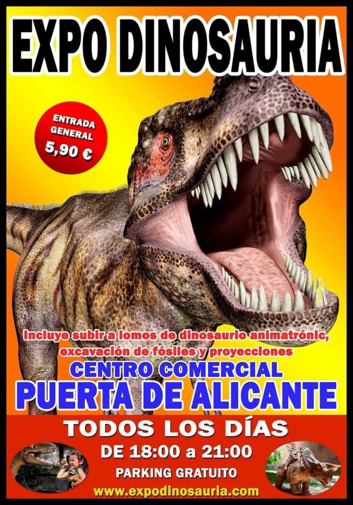 Expo Dinosauria en Alicante