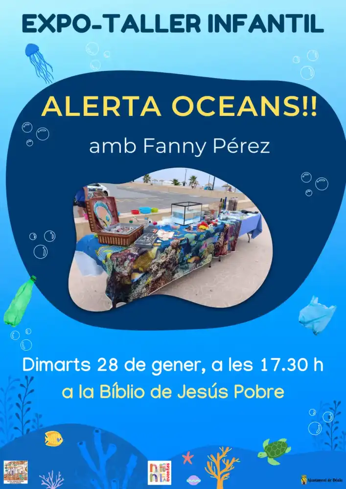 Expo-taller inf "Alerta oceans!" en Jesús Pobre