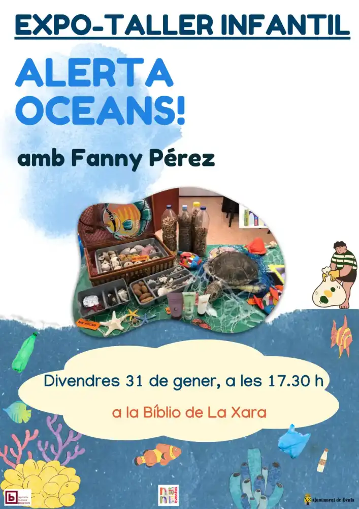 Expo-taller inf "Alerta oceans!" en La Xara