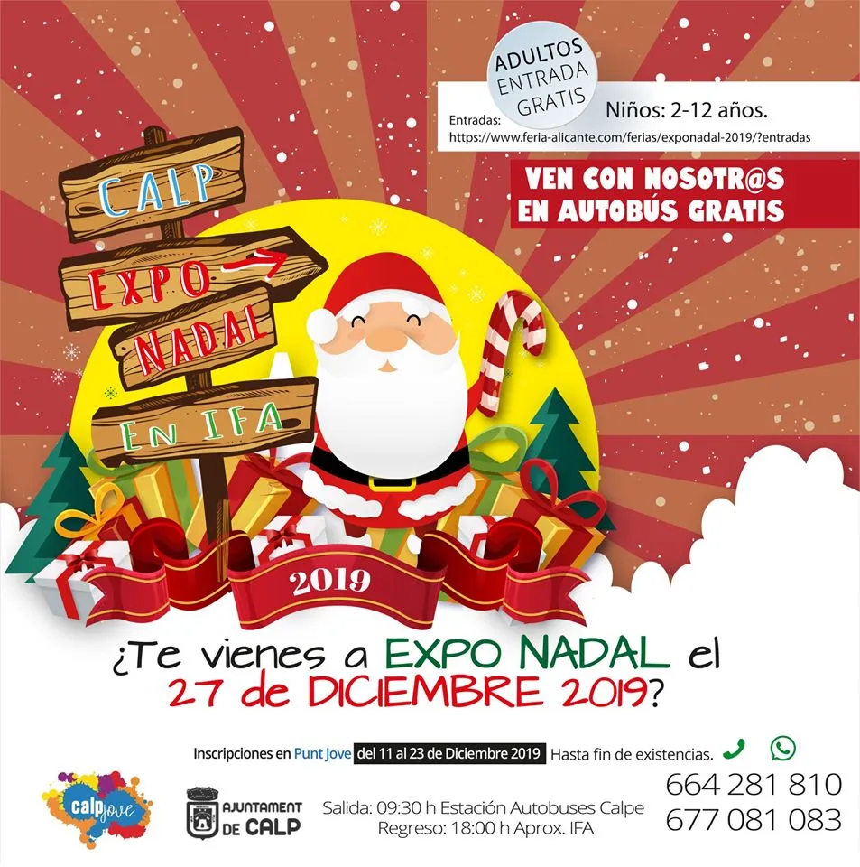 Exponadal desde Calpe