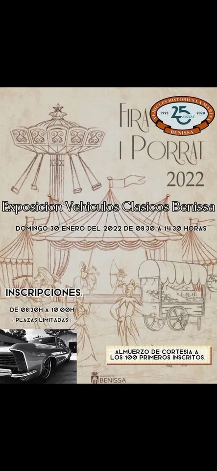Exposicion Vehiculos Historicos la Marina