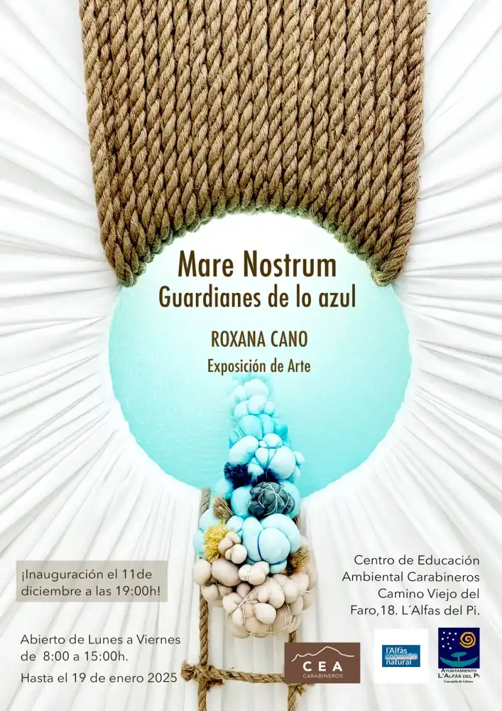 Exposición 'Mare Nostrum. Guardianes de lo azul' de Roxana Cano