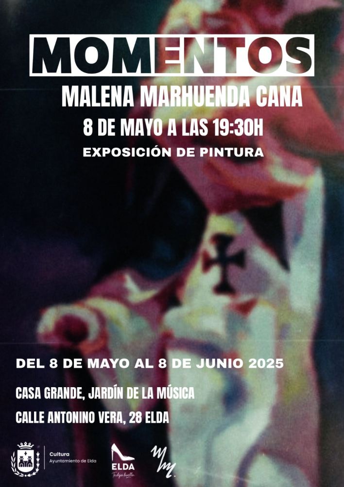 Exposición 'Momentos' de la artista plástica eldense Malena Marhuenda