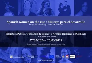 Exposición: 'Spanish women on the rise/Mujeres para el desarrollo. Proyecto Grundtvig. Comisión Europea'