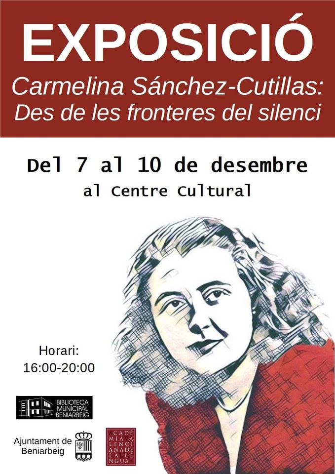 Exposición: Carmelina Sánchez-Cutillas. Des de les fronteres del silenci