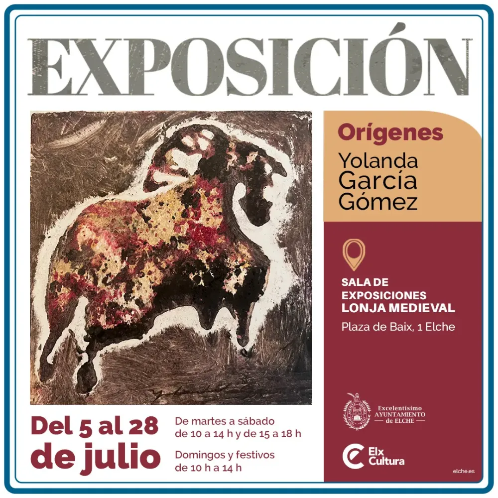 Exposición: Orígenes, de Yolanda García Gómez en La Lonja Medieval