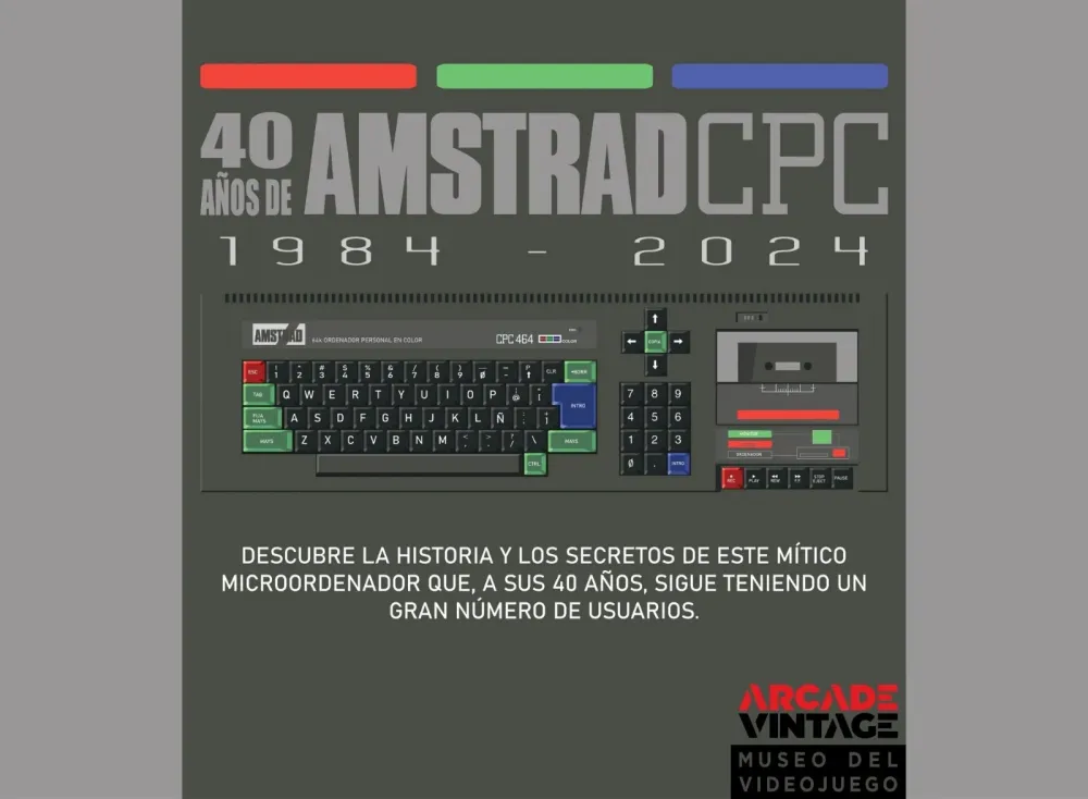 Exposición 40 años de Amstrad