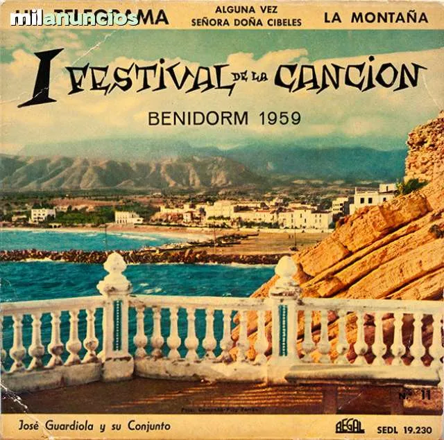 Exposición 60 aniversario del Festival de la Canción en Boca Calvari