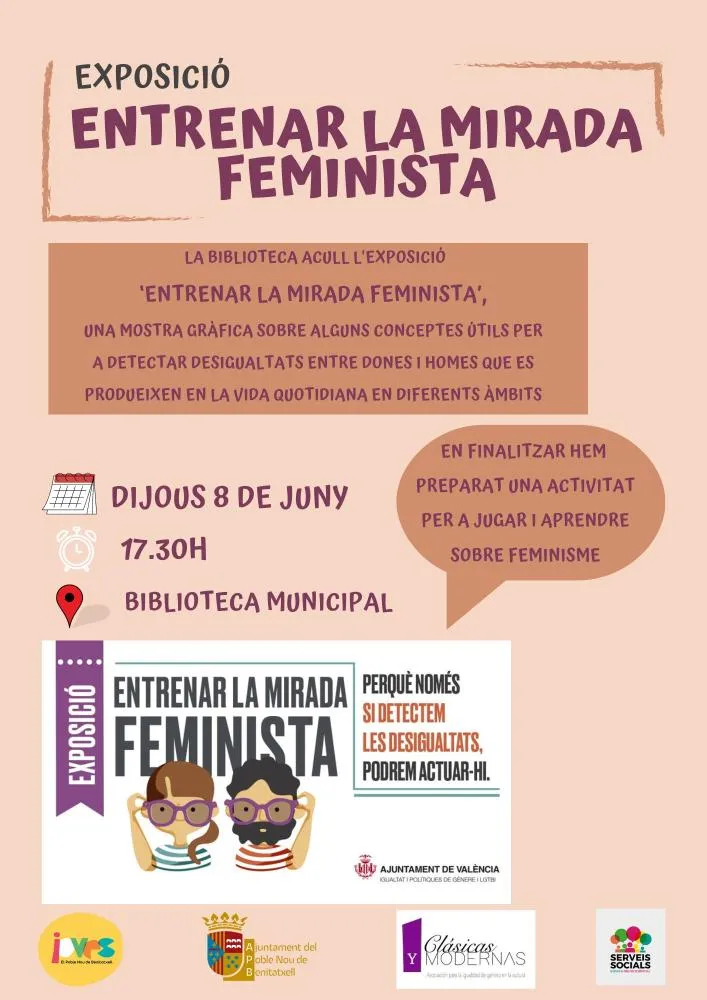 Exposición Actividad Entrenar la Mirada Feminista