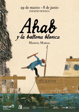 Exposición Ahab y la ballena blanca en el Espacio Séneca
