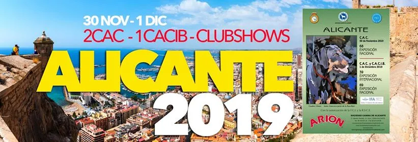 Exposición Canina de Alicante 2019