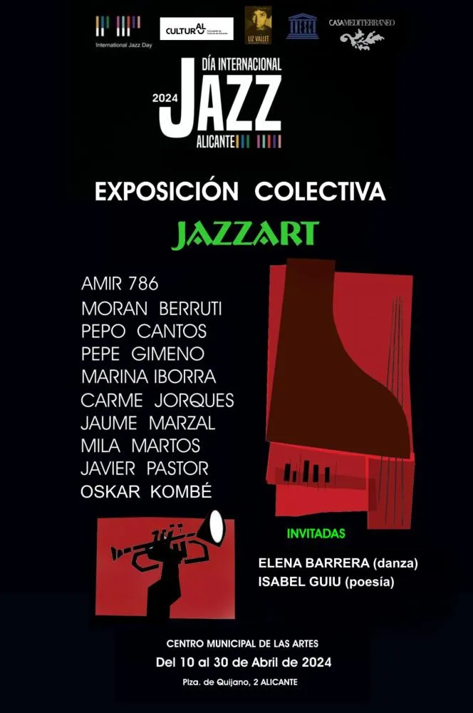 Exposición colectiva Jazzart - Día Internacional de Jazz 2024