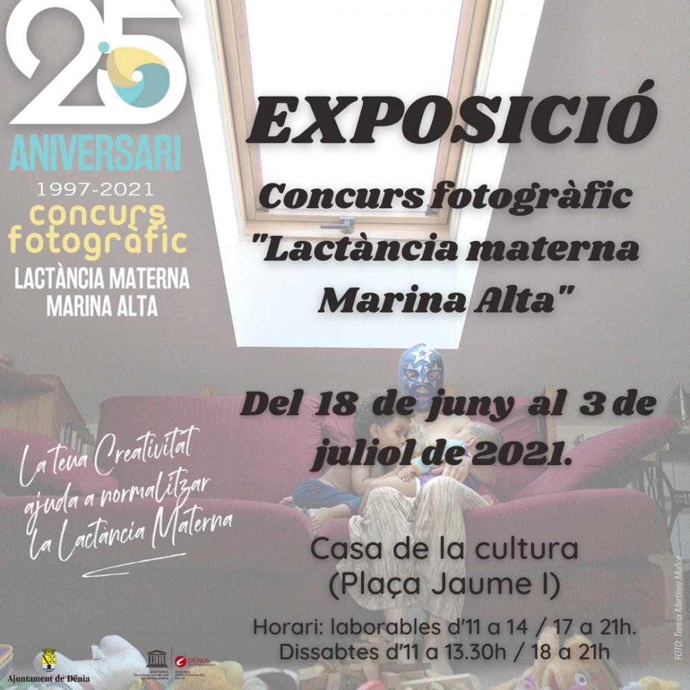 Exposición concurso Fotográfico lactancia materna Marina Alta 2021
