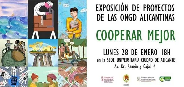 Exposición de proyectos de las ONGD Alicantinas