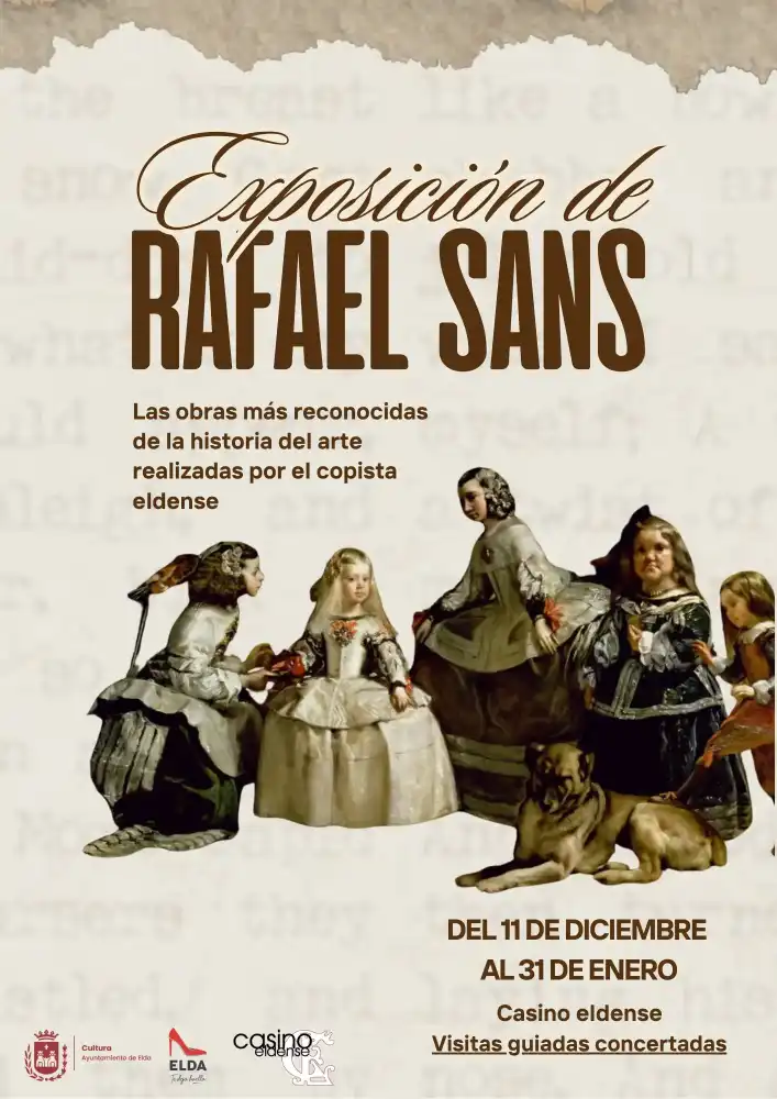 Exposición de Rafael Sans: Las obras mas reconocidas