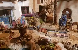 Exposición del Belen Hebreo confeccionado por la "Asociación de Belenistas de Jávea"