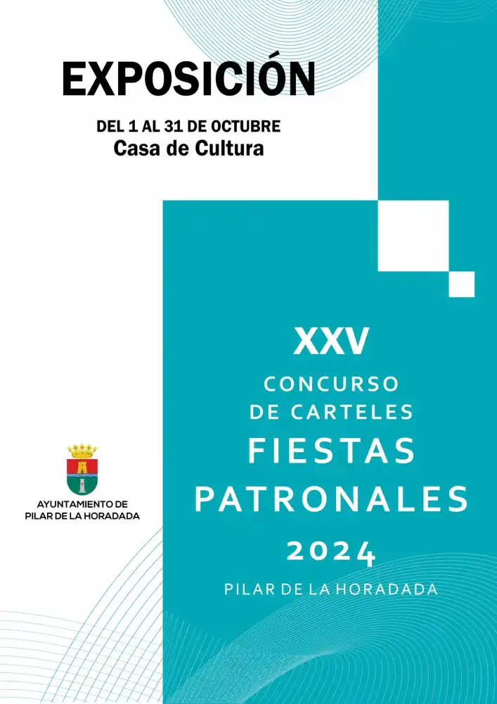 Exposición del XXV Concurso de Carteles Fiestas Patronales 2024