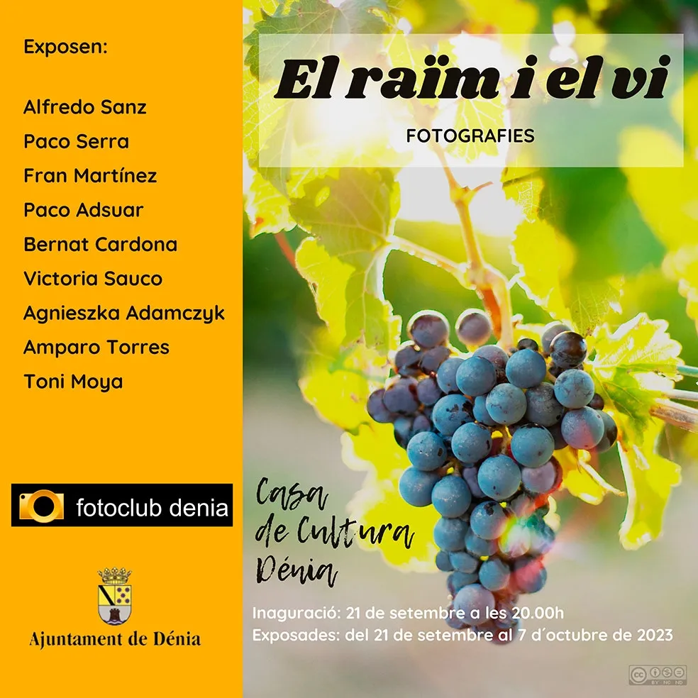 Exposición fotográfica "la Uva y el Vino"