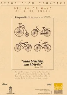 Exposición temática "Cada biciclet, una historia"