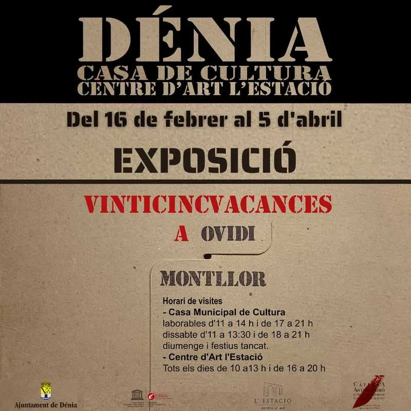 Exposición Vinticincvacances a Ovidi Montllor