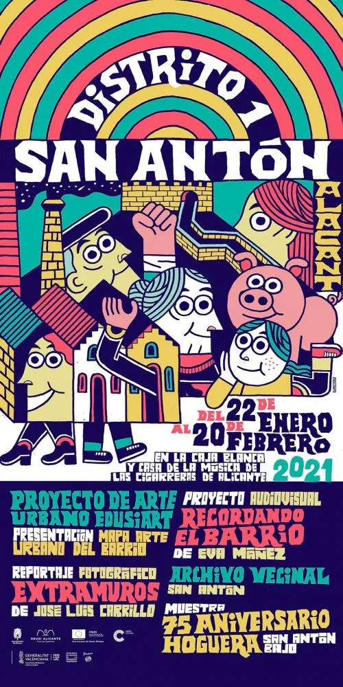 Exposición "Distrito 1 - San Antón"