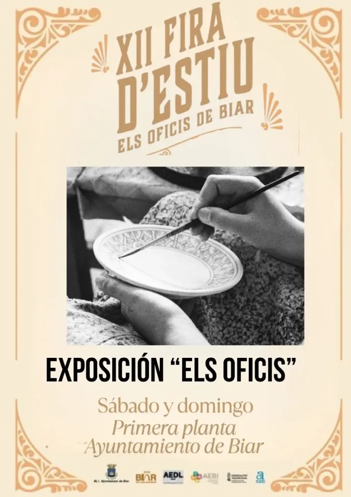 Exposición "Els Oficis" ► Fira d'Estiu - Els Oficis de Biar 2025