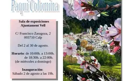 Exposición "Pinta que Pintarás" a Cargo de Paqui Colomina