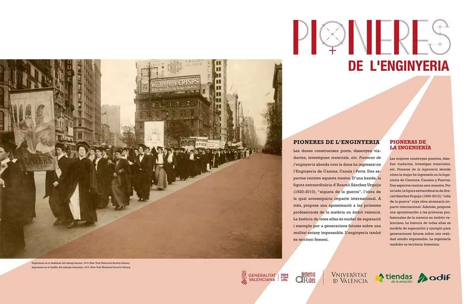 Exposición "Pioneras de la Ingeniería"