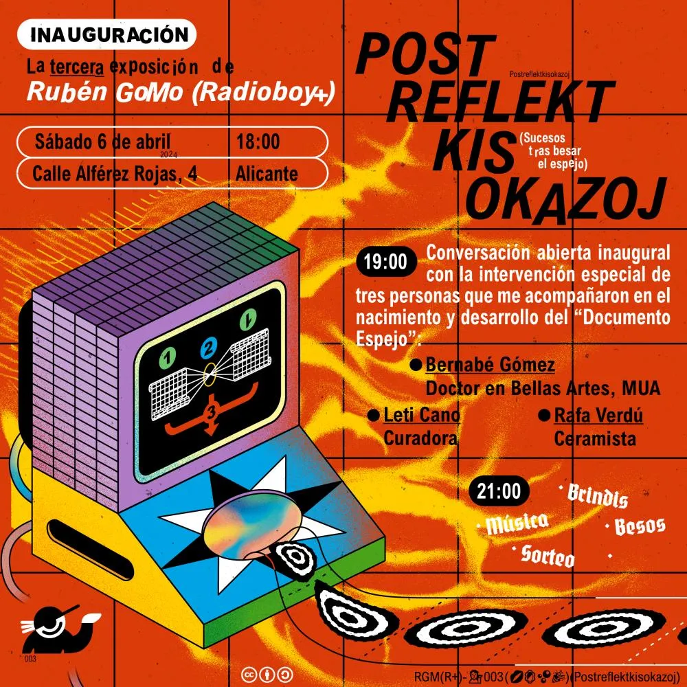 Exposición "Post reflekt kis okazoj", de Rubén GoMo (Radioboy+)