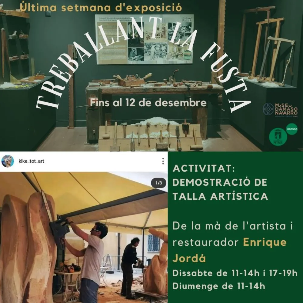 Exposición "Trabajando la madera"