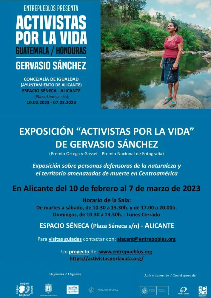 Exposición. Activistas por la vida en el Espacio Séneca