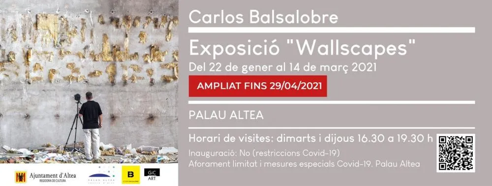 Expo: "Wallscapes" - Carlos Balsalobre