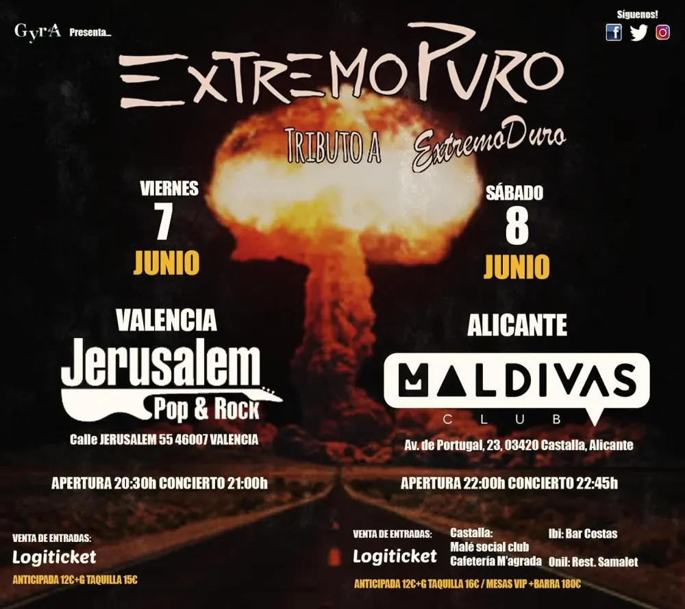 ExtremoPuro Tributo a Extremoduro