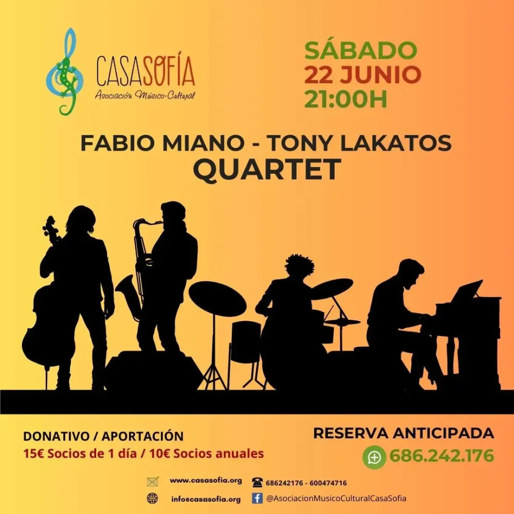 Fabio Miano - Tony Lakatos quartet