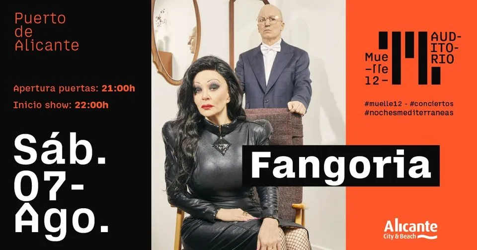 Fangoria en Muelle12 - Puerto de Alicante