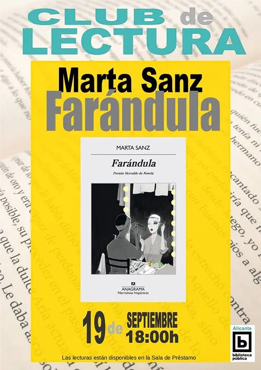 Farándula - Club de Lectura con Marta Sanz