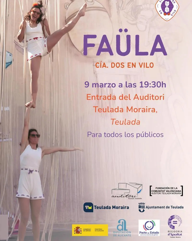 Faüla - Clow-danza terrestre y aérea- teatro