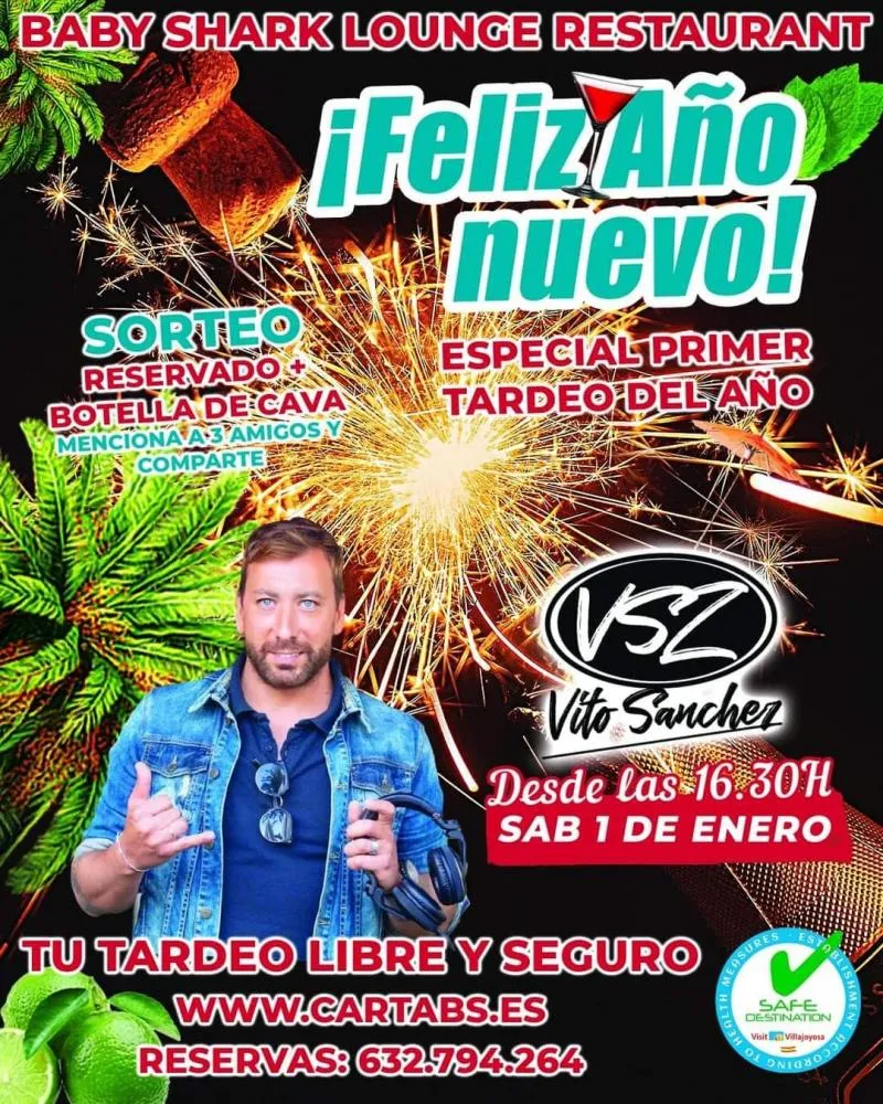 Feliz año nuevo en Baby Shark