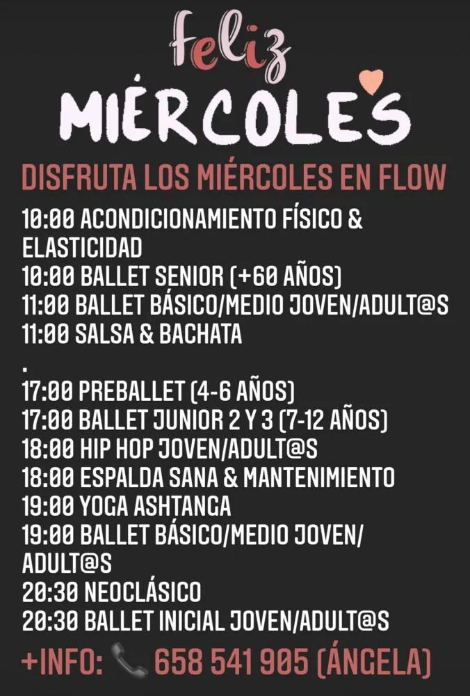 Feliz miércoles en Flow
