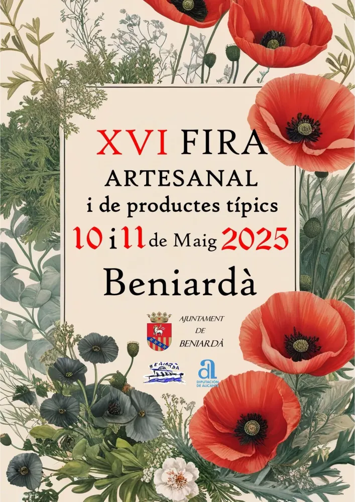 Feria Artesanal y productos típicos de Beniardà