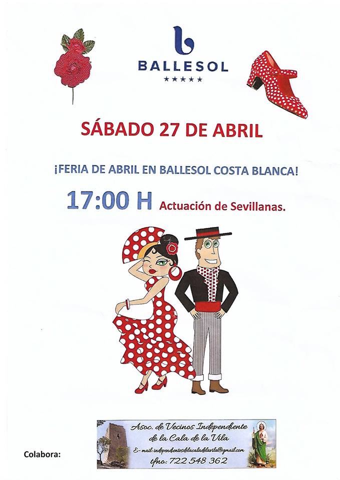 Feria de Abril en Ballesol Costablanca