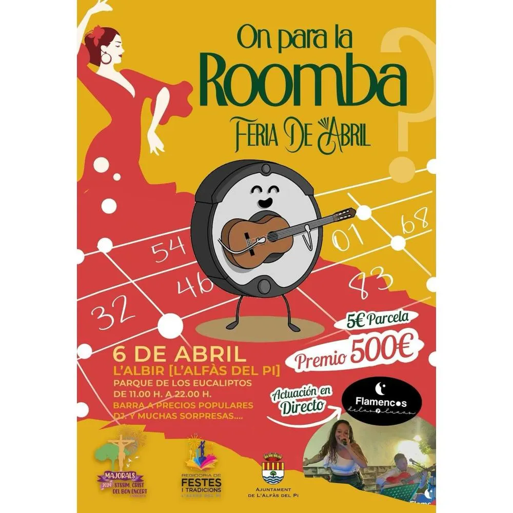 Feria de Abril "On para la roomba"