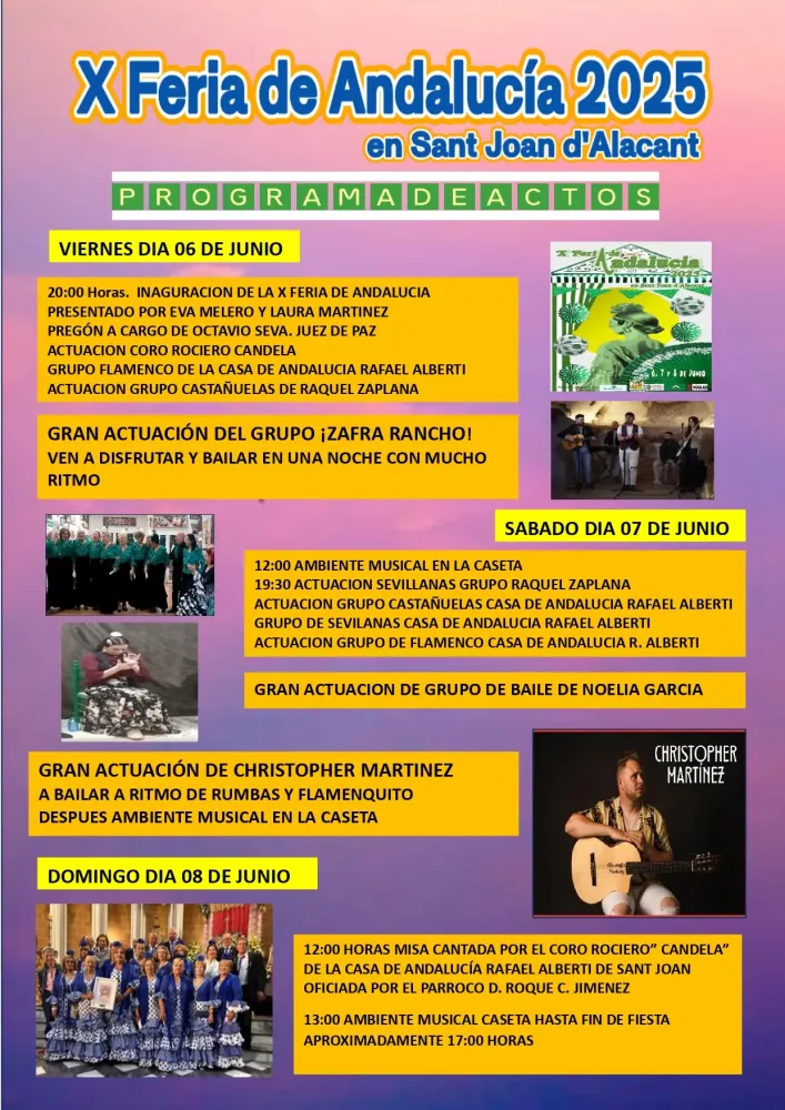 Feria de Andalucía Sant Joan d'Alacant 2025