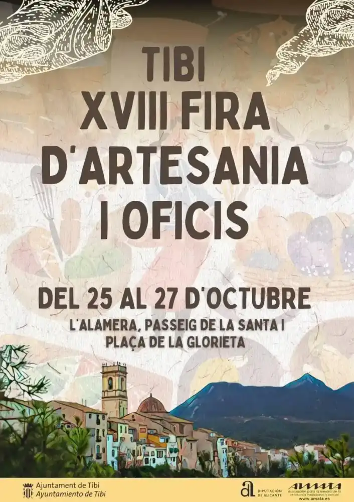 Feria de Artesanía y Oficios Tibi 2024