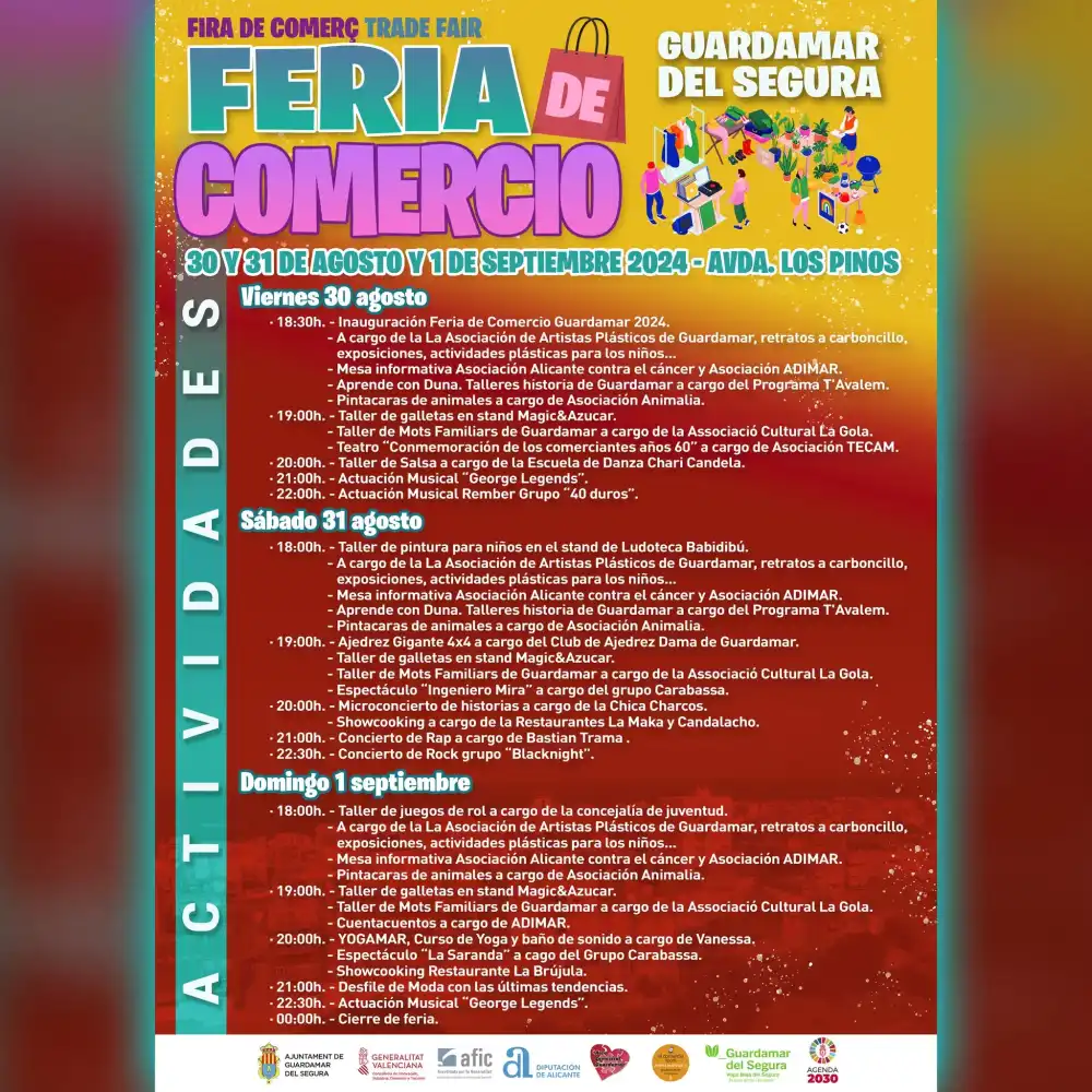 Feria de comercio Guardamar del Segura 2024