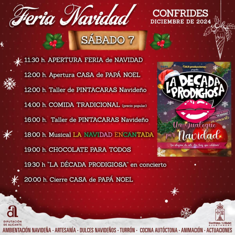 Feria de Navidad Confrides 2024