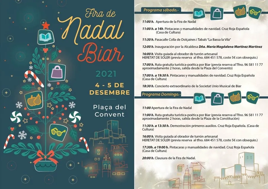 Feria de Navidad de Biar 2021