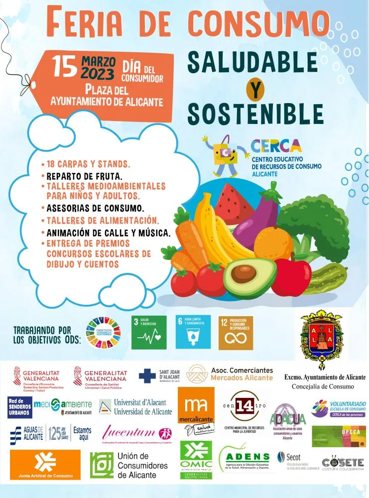 Feria del Consumo sostenible y saludable Alicante