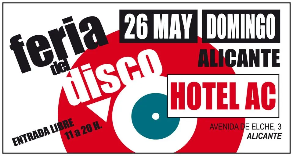 Feria del Disco Alicante Mayo 2024